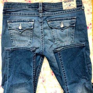 Women’s True Religion Jewel Button Capris